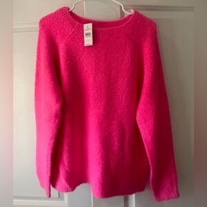 LOFT pink sweater, super soft and cozy. Brand new with tags.